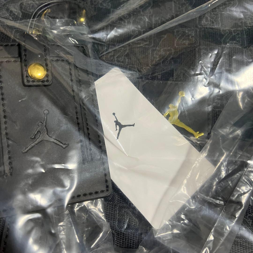 JORDAN MONOGRAM DUFFLE BAG BLACK ダッフルバック