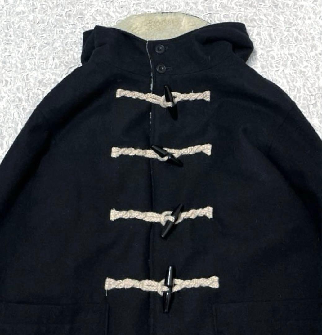 【極美品】希少 廃盤 RAGS McGREGOR ダッフルコート ブラック ボア