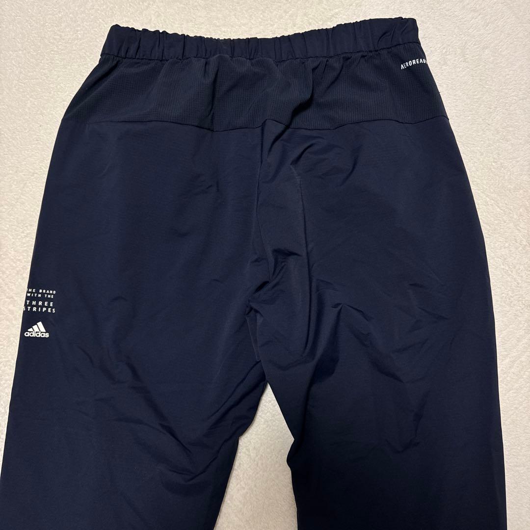 美品 アディダス ナイロンセットアップ ジャケット 2XL ウィンブレ 裏地付