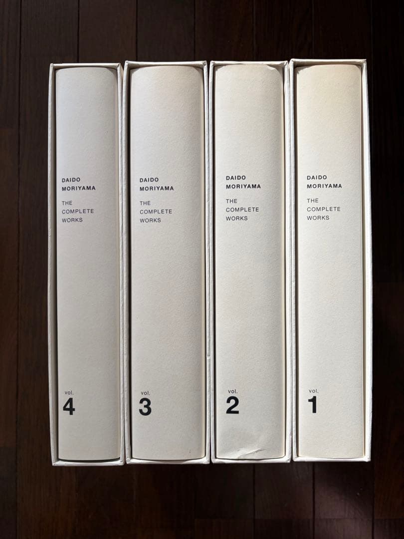 DAIDO MORIYAMA THE COMPLETE WORKS 全4巻