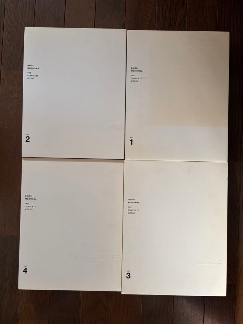 DAIDO MORIYAMA THE COMPLETE WORKS 全4巻
