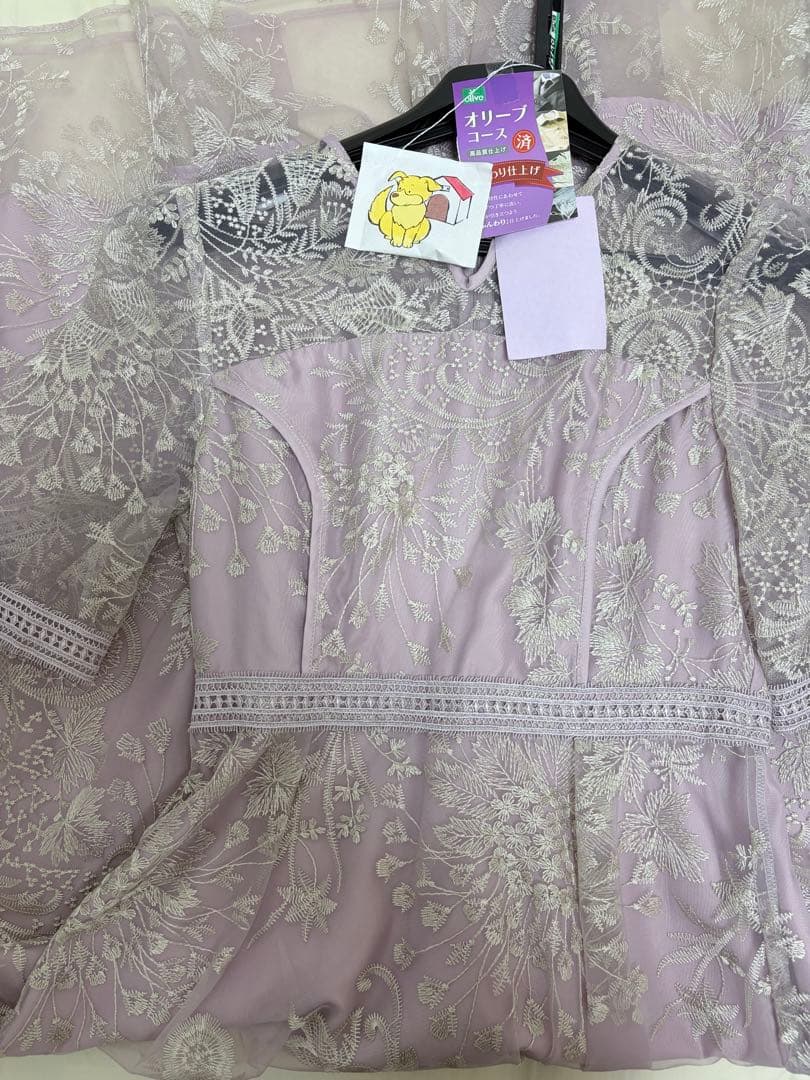 Dorry Doll ラダーレースドレス ピンク M