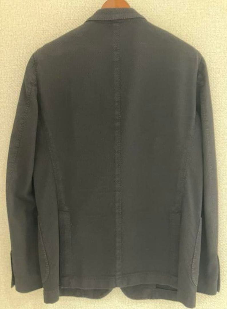 【美品】SANTANIELLO サンタ二エッロシアサッカ風ジャケット