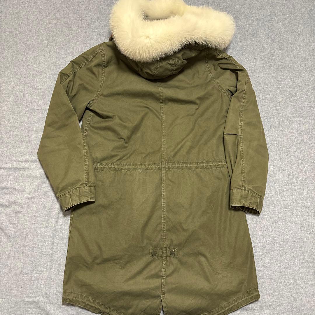グリーン現ハイク　モッズコート サイズ2-Medium