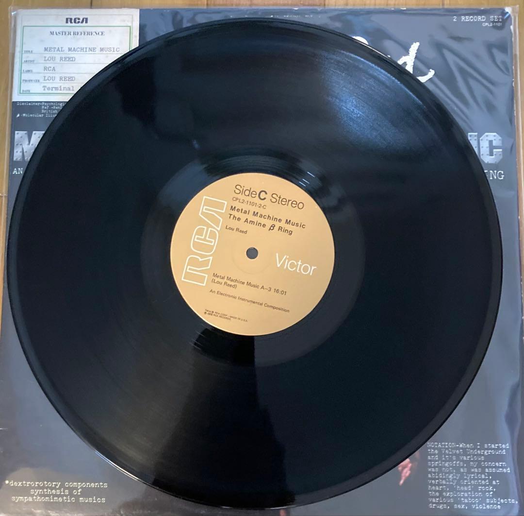 稀少USオリジナルメタルマシーンミュージックLou Reedルーリードレコード