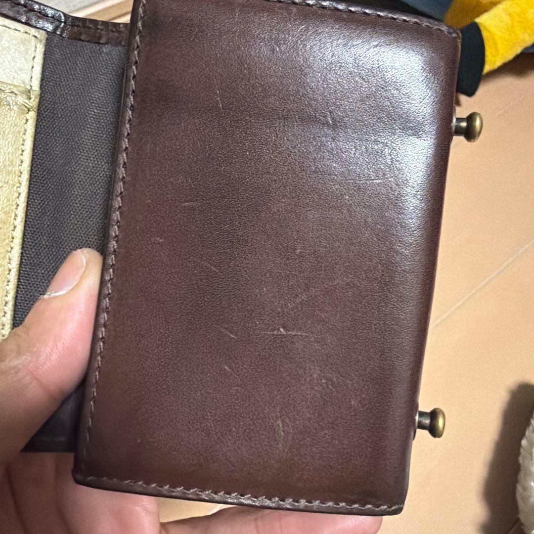 m＋　エムピウ　財布　二つ折り