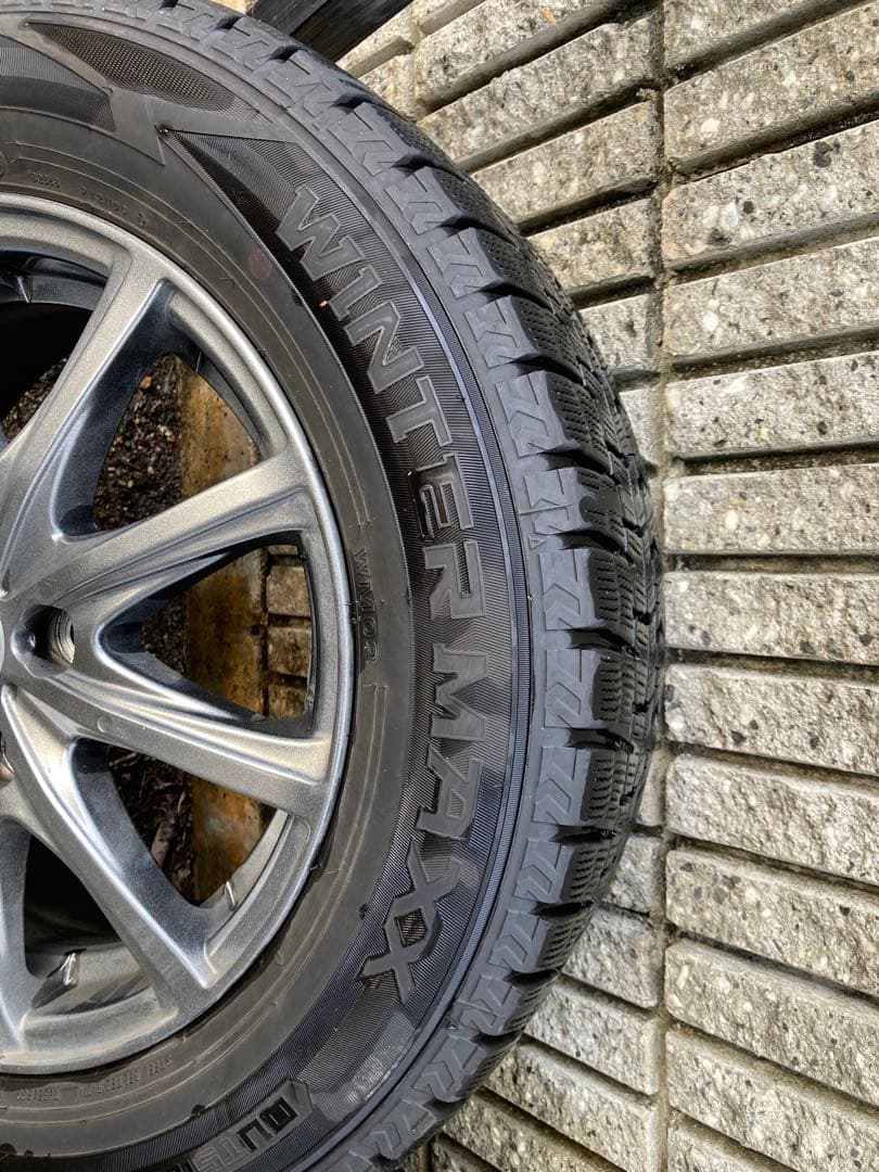 【大特価】DUNLOP スタッドレスタイヤ ホイール付き4本195/65R15