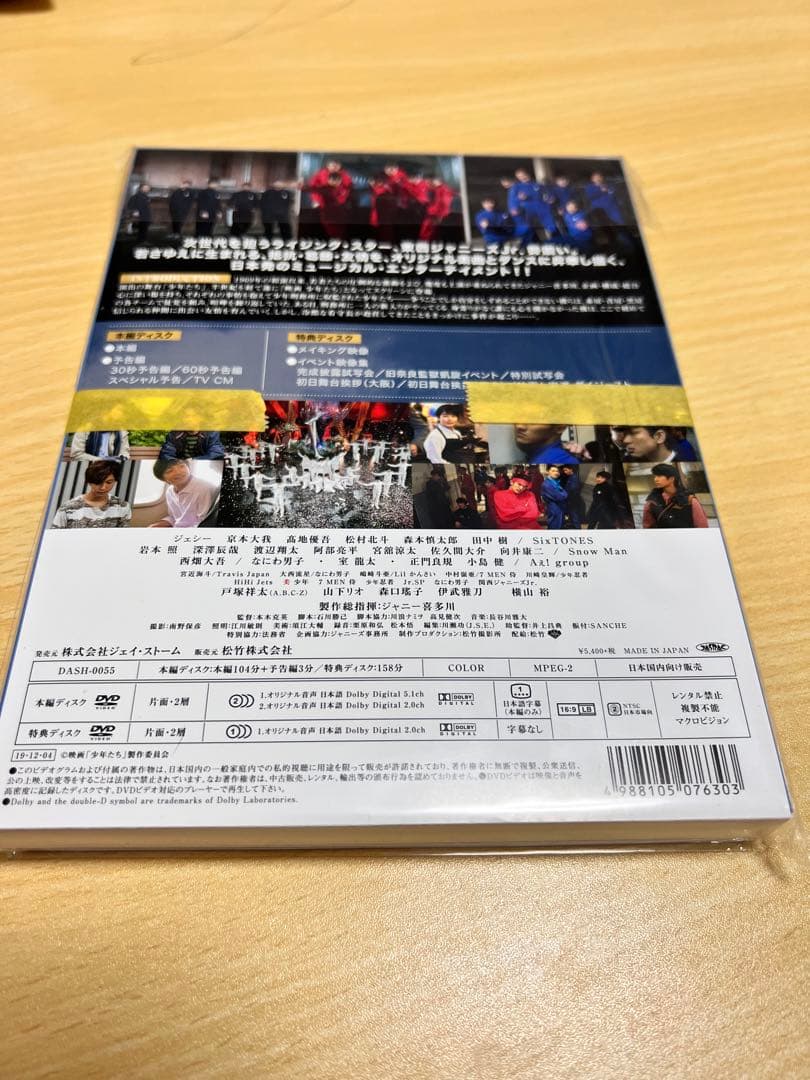 映画　少年たち