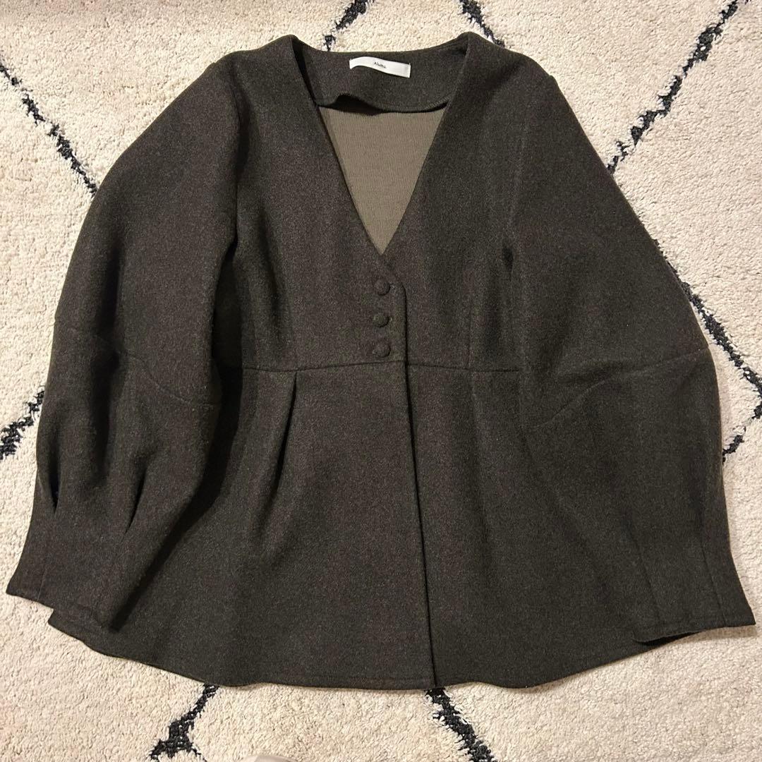 トップス Alumu. peplum button tops