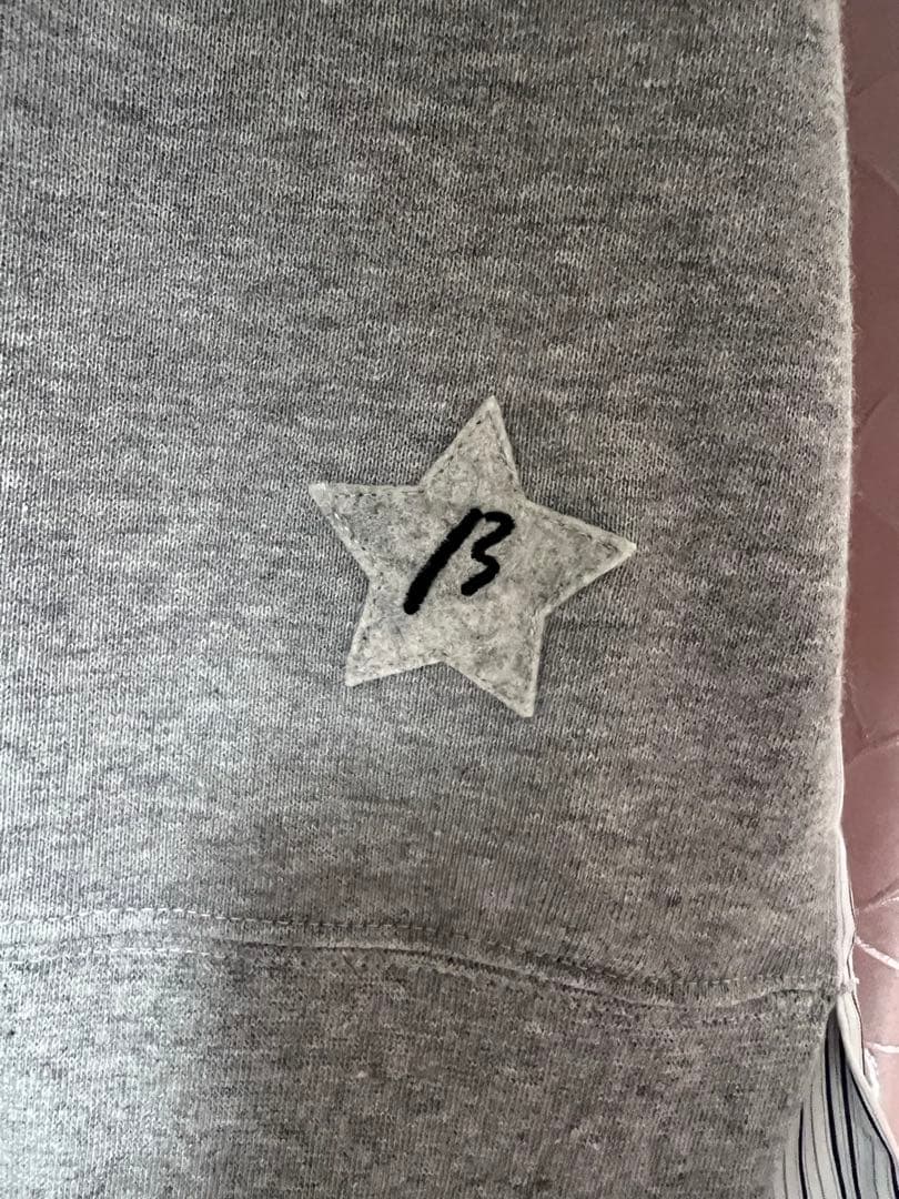 ドッキングTシャツ ストライプシャツ　【ベータメン コムサ】 グレー M 日本製