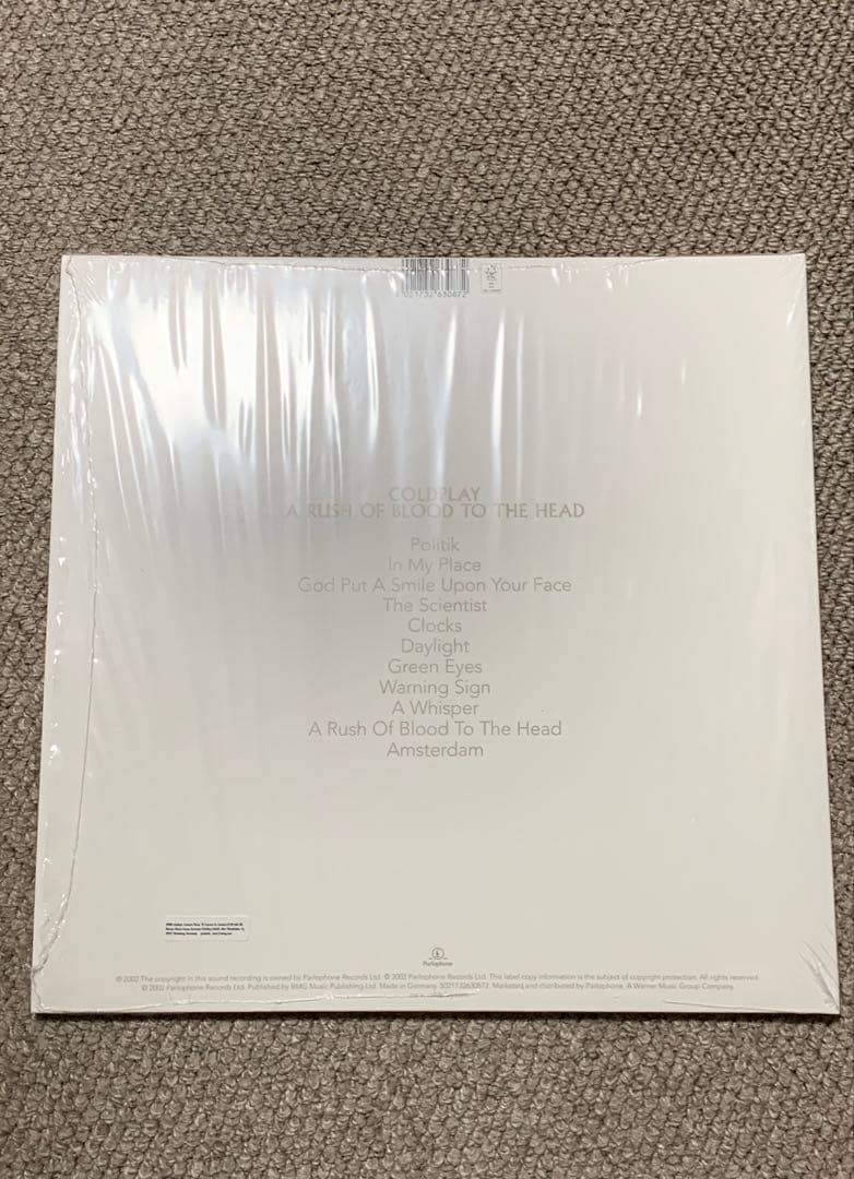 Coldplay/A rush of blood to the headレコード