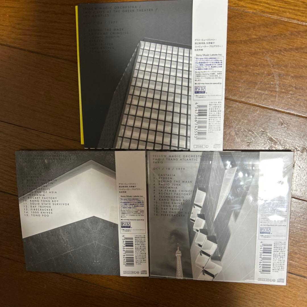 YMO trans Atlantic tour CD3組