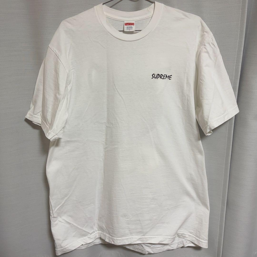 Supreme Black Cat Tシャツ L ホワイト