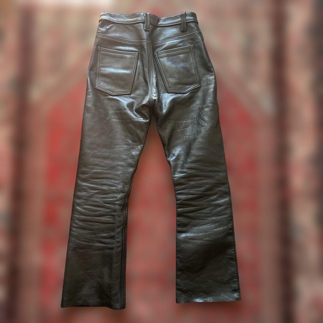 VANSON レザーパンツ 5ポケット 29インチ USA木村拓哉