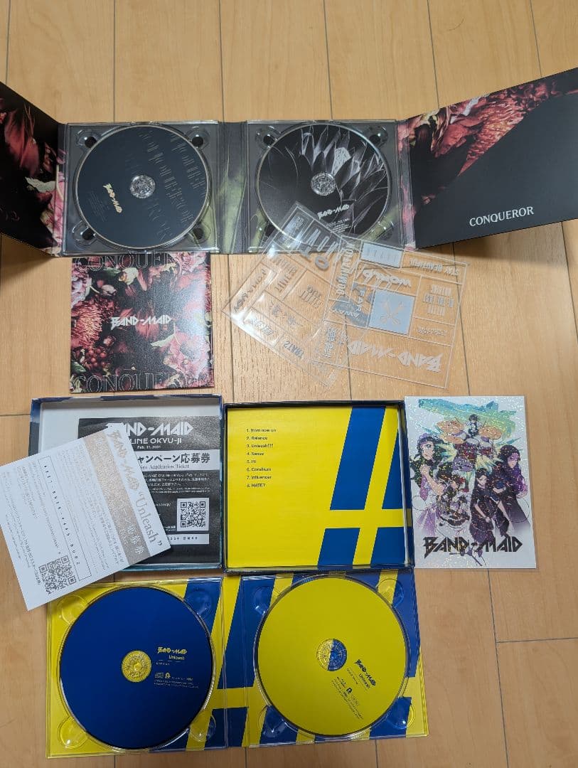 BAND-MAID 　CD+DVD+Blu-ray　セット+オマケ