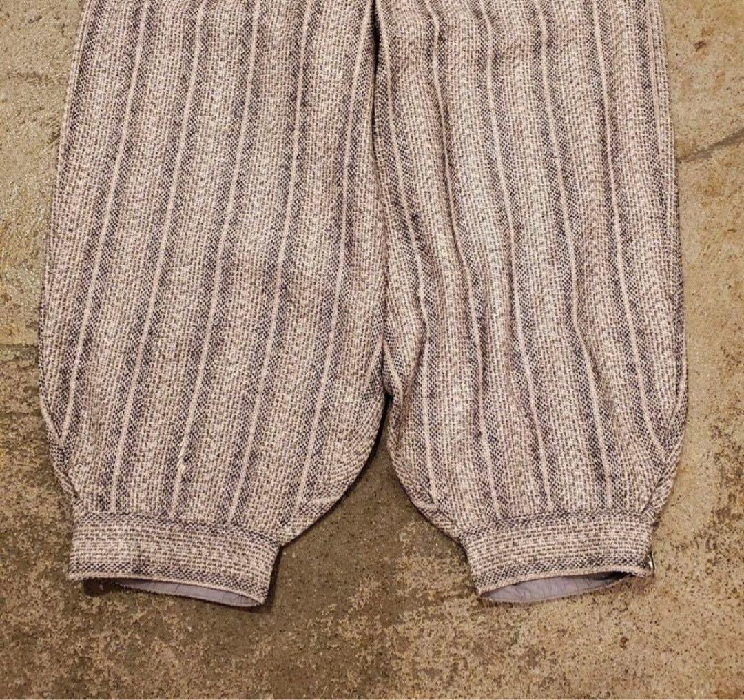 パンツ 30's Wool Jacquard PatternJodhpurs Pants