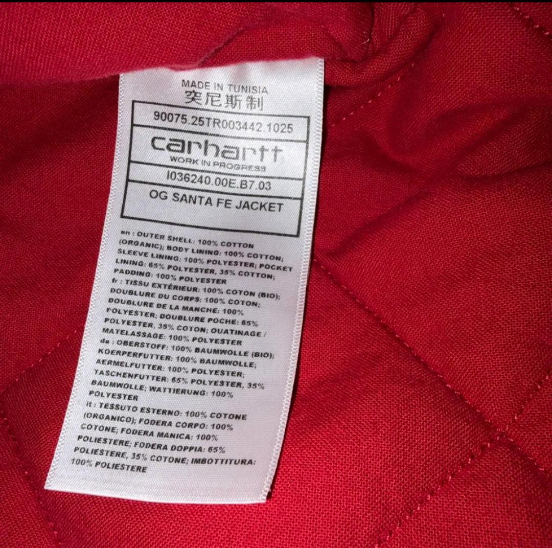 【完売品・美品】Carhartt OG Santa Fe Jacket Sサイズ
