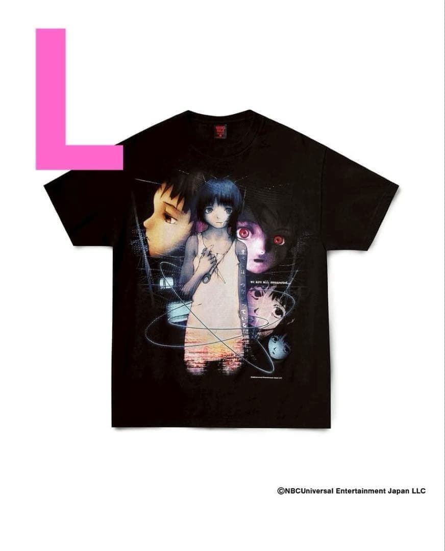 serial experiments lain GEEKS RULE TシャツL