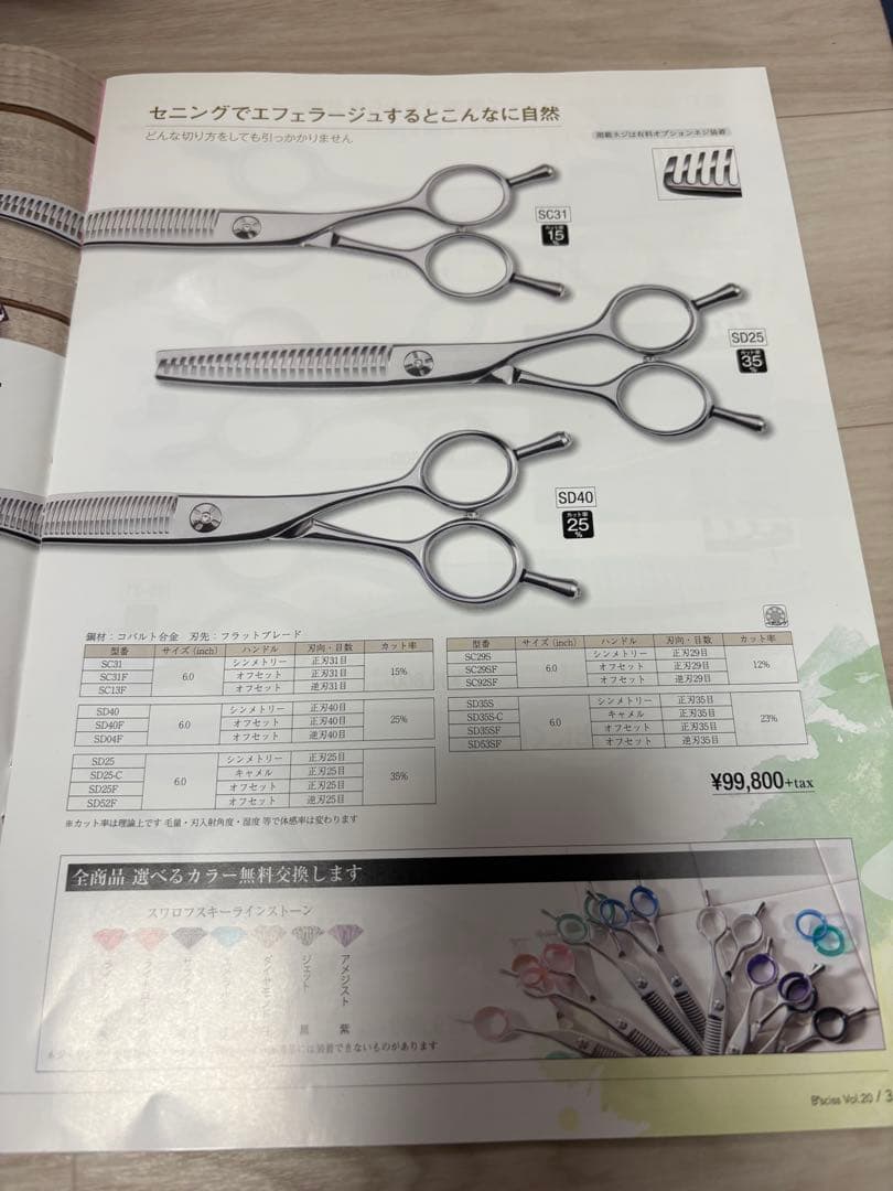 ゴット　MUJI セニングシザー SD18