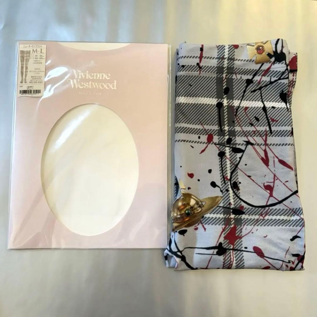 Vivienne Westwood ニュータータン タイツ グレー 開封済未使用