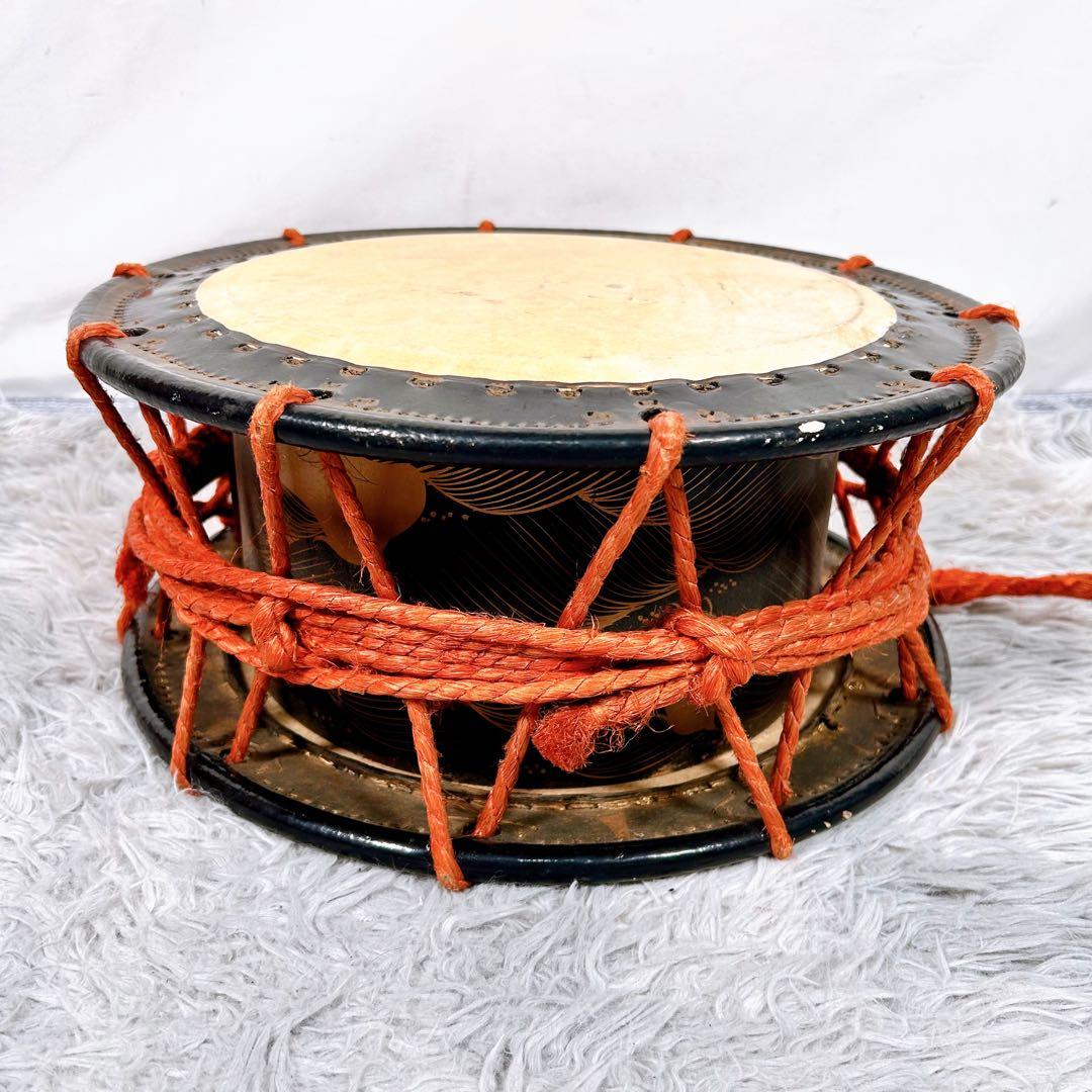 太鼓　締太鼓　和楽器　バチ　和太鼓