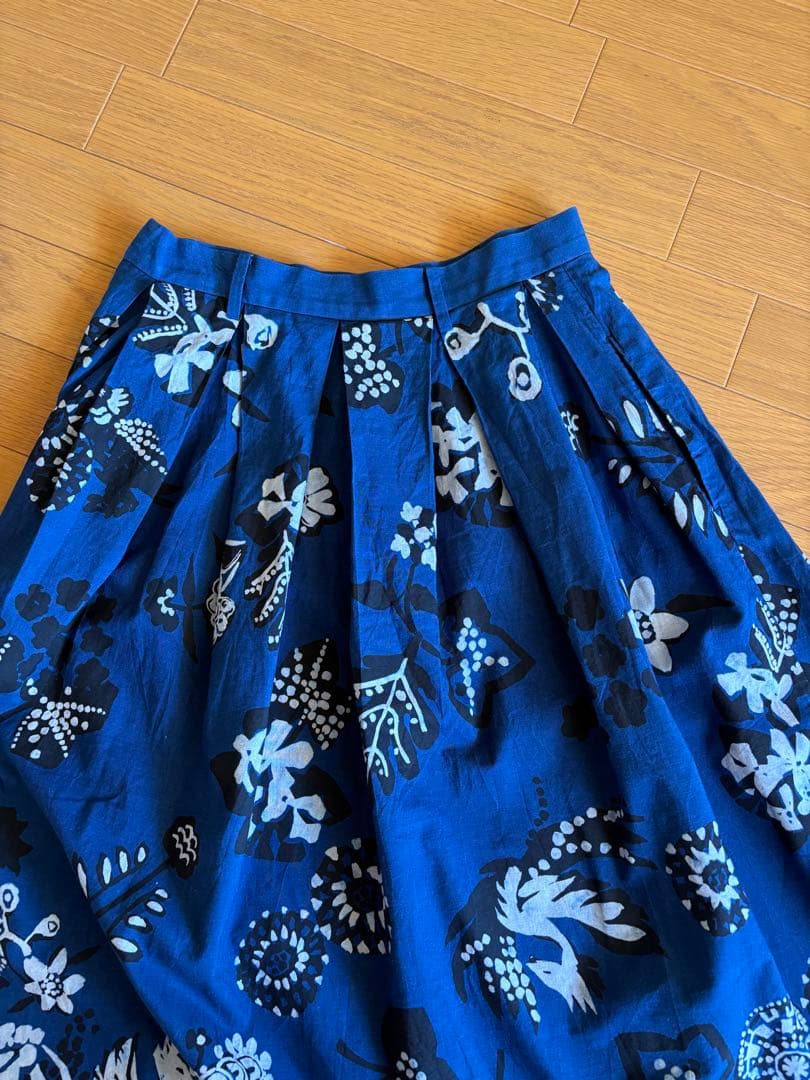 45rインディゴプリント　セットアップ