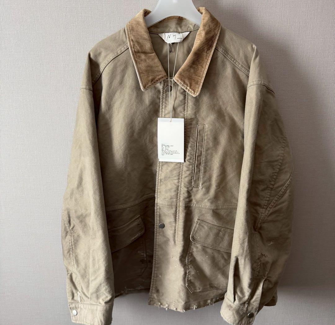 試着のみ 25AW ANCELLM MOLESKIN WORK JACKET 2
