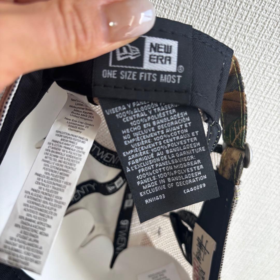 新品！Stüssy 9TWENTY 迷彩キャップ