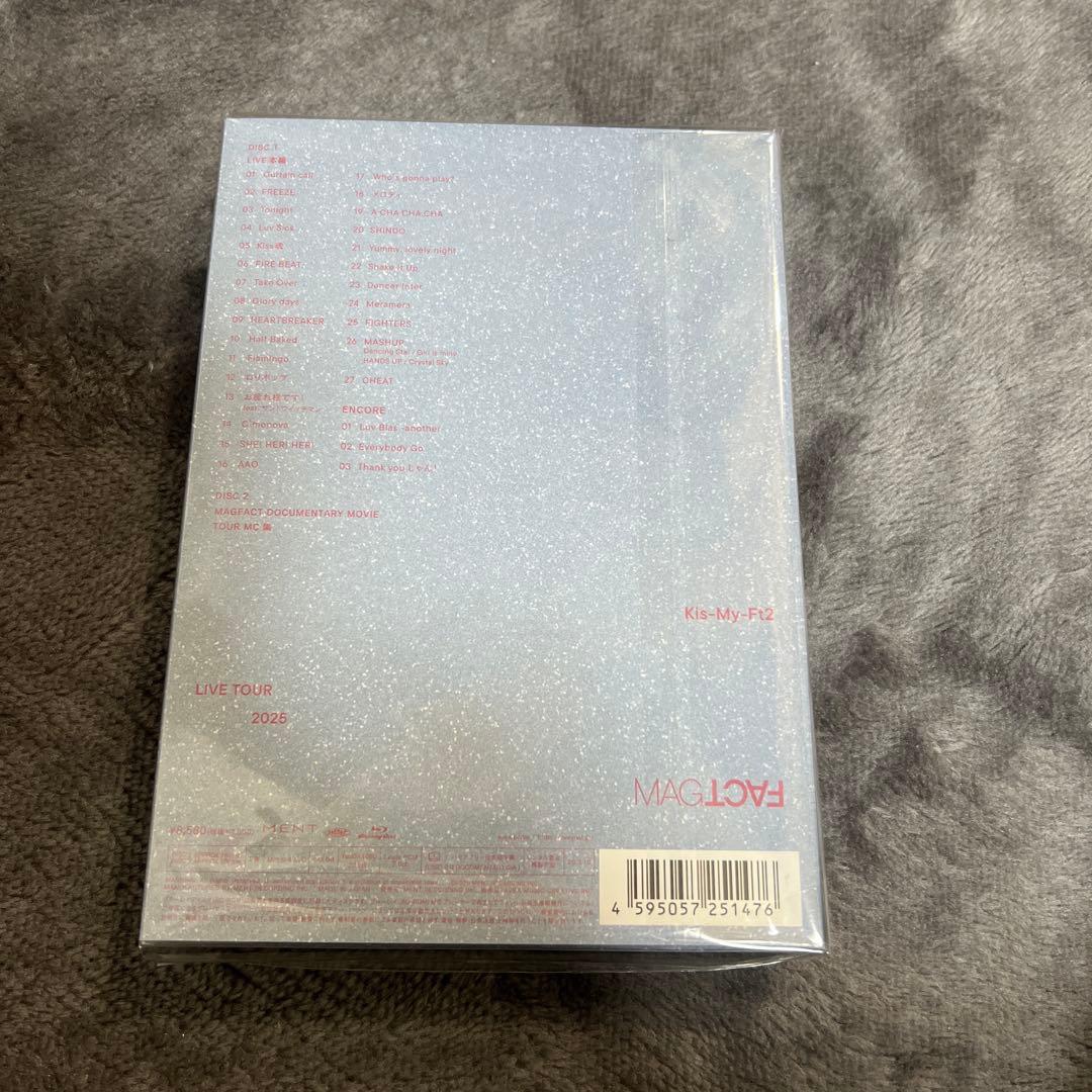 キスマイLIVE TOUR 2025 MAGFACT 初回盤A・Blu-ray