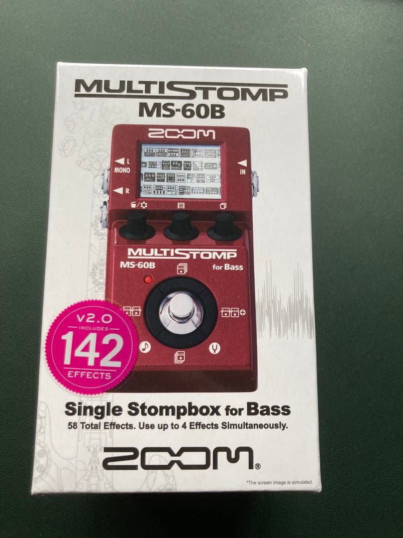 ZOOM MS-60B マルチエフェクター