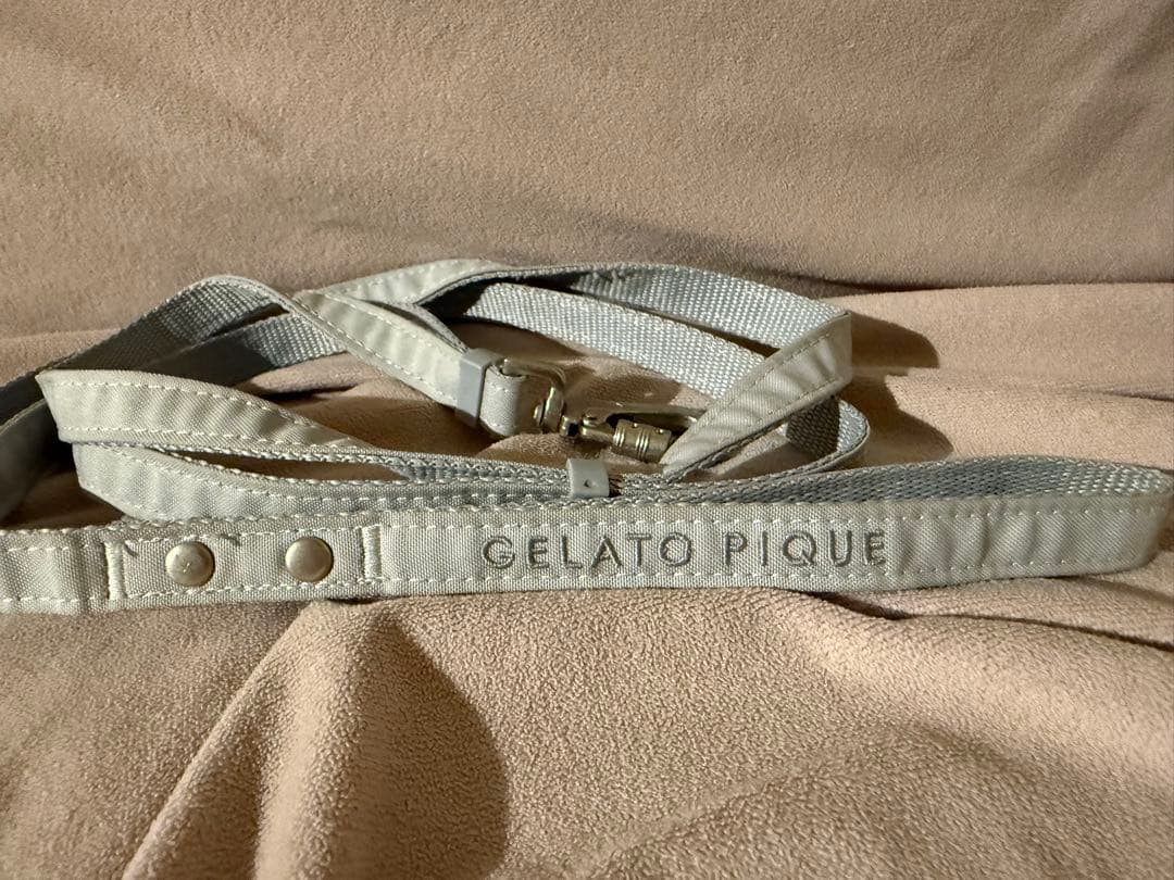 GELATO PIQUE ハーネス・リードセット お散歩バック ブルー