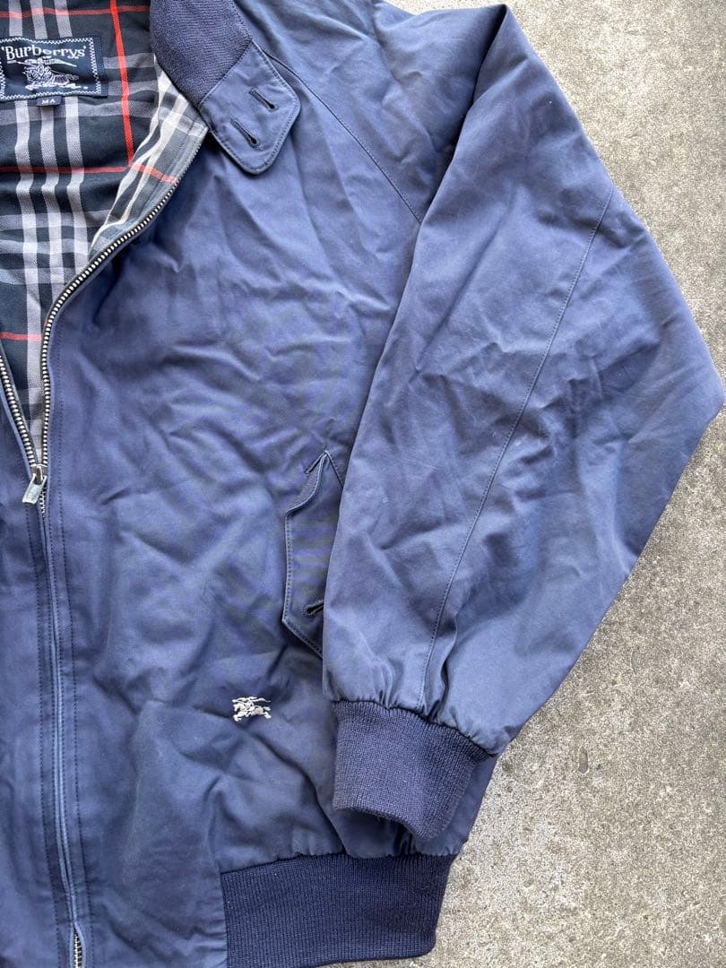 中*う様 Burberry スウィングトップ 短丈 裏地チェック archive