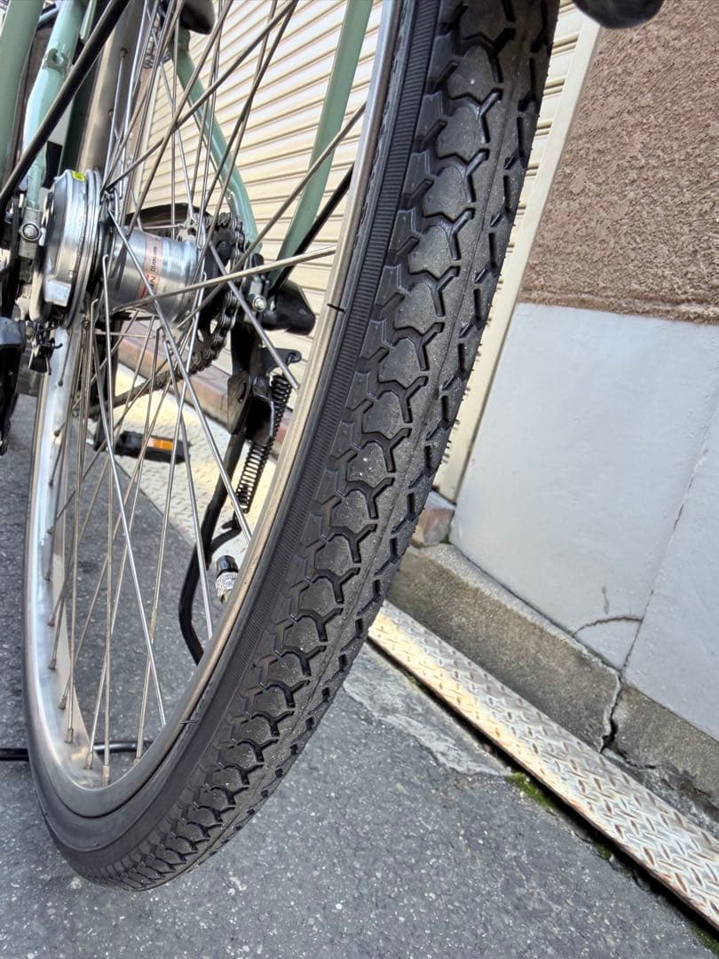 大阪府　ヤマハ　電動アシスト自転車 シティタイプ ミントグリーン