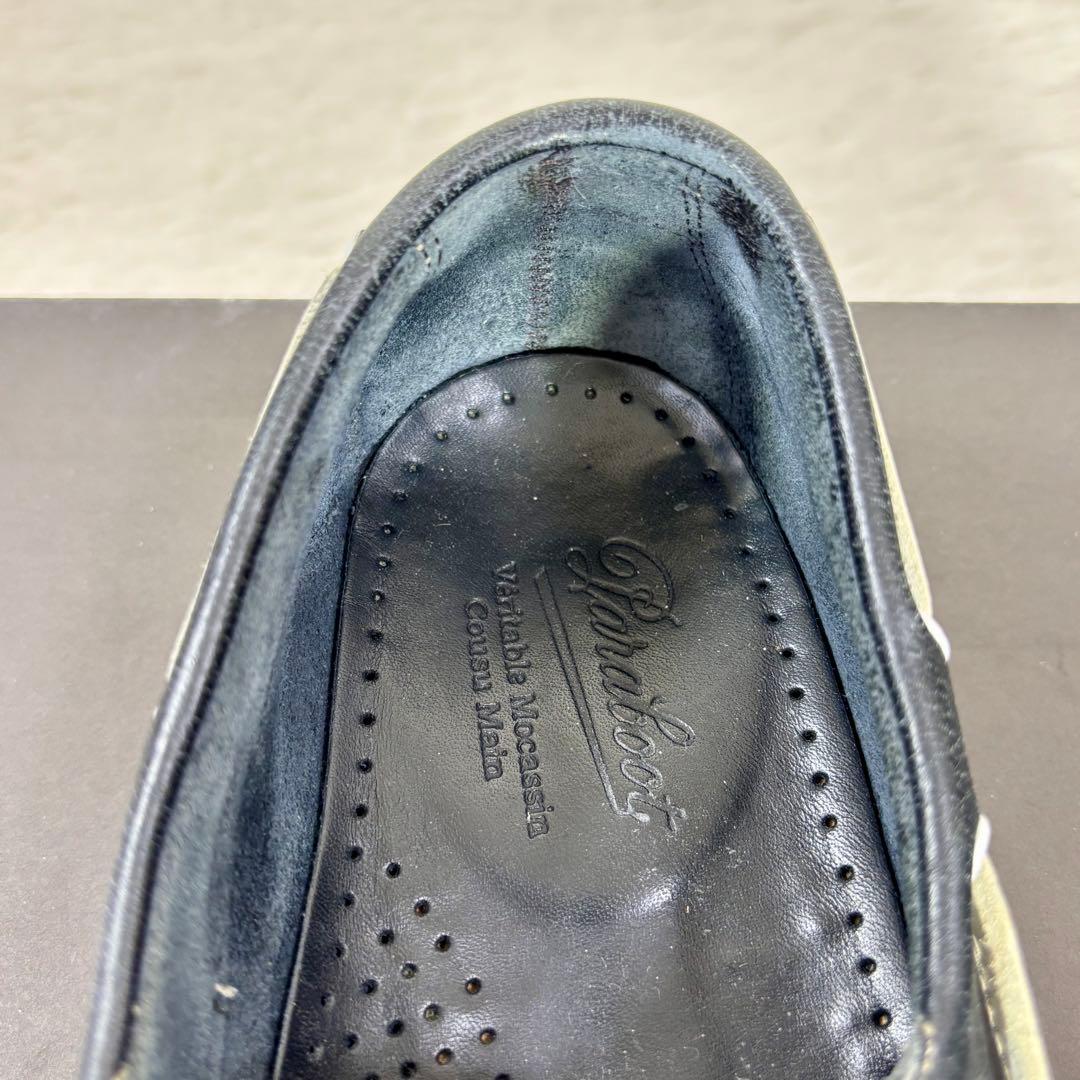 paraboot デッキシューズ 25.0 バース ネイビー パラブーツ