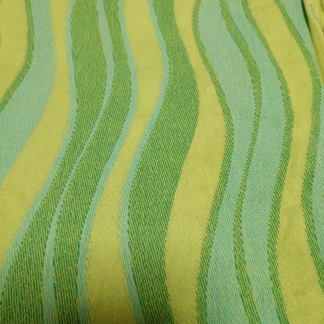 Didymos ベビーラップ　ライム色の波　サイズ５