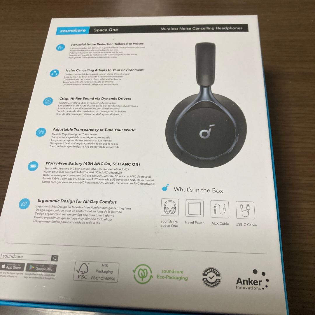 soundcore Space One ワイヤレスヘッドホン