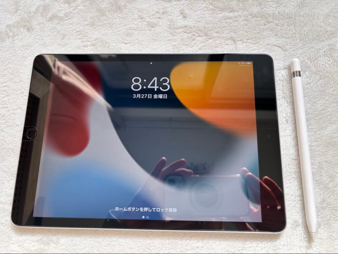 iPad 第9世代｜超美品｜Apple Pencil付｜フィルム貼付済｜ケース付
