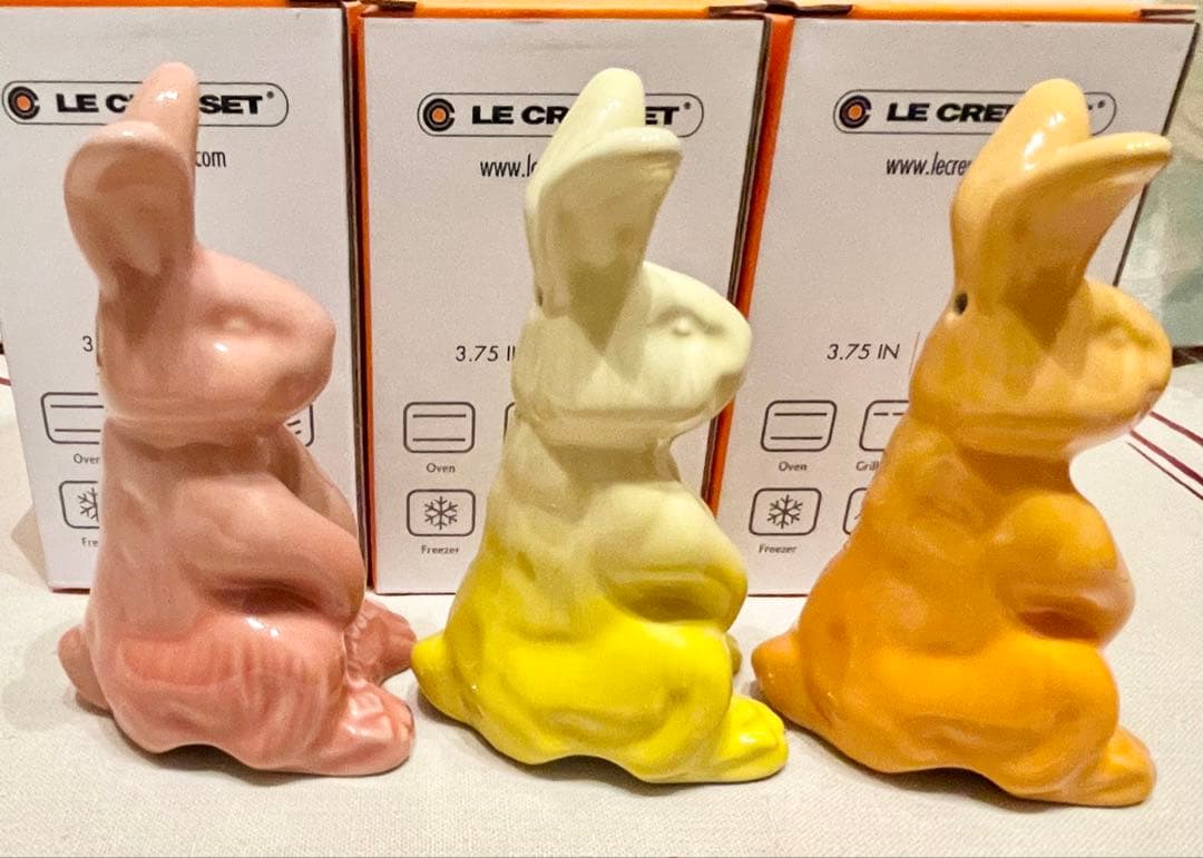 ＊＊バニー　パイバード　３個　ル・クルーゼ＊＊未使用　レア