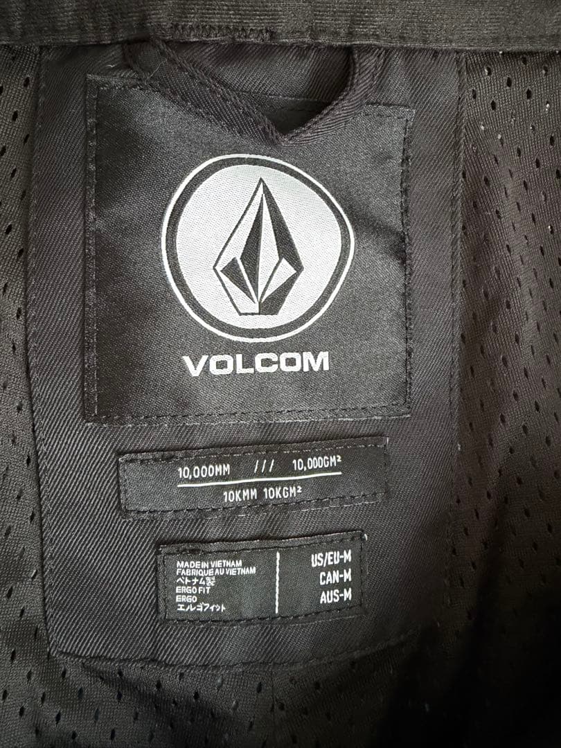 VOLCOM スノーボードパンツ M 黒