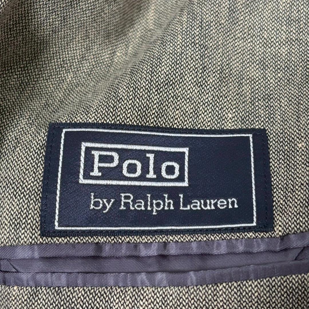 90s Ralph Lauren リネン混　背抜き　3B テーラード PM217