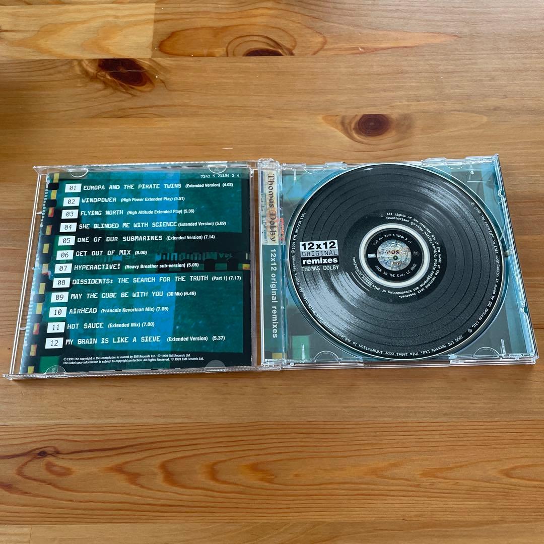 12x12 Original Remixes Thomas Dolby 中古CD