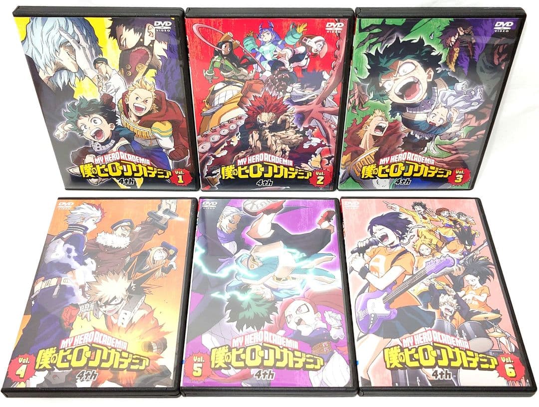 僕のヒーローアカデミア/4th【4期】DVD 全6巻
