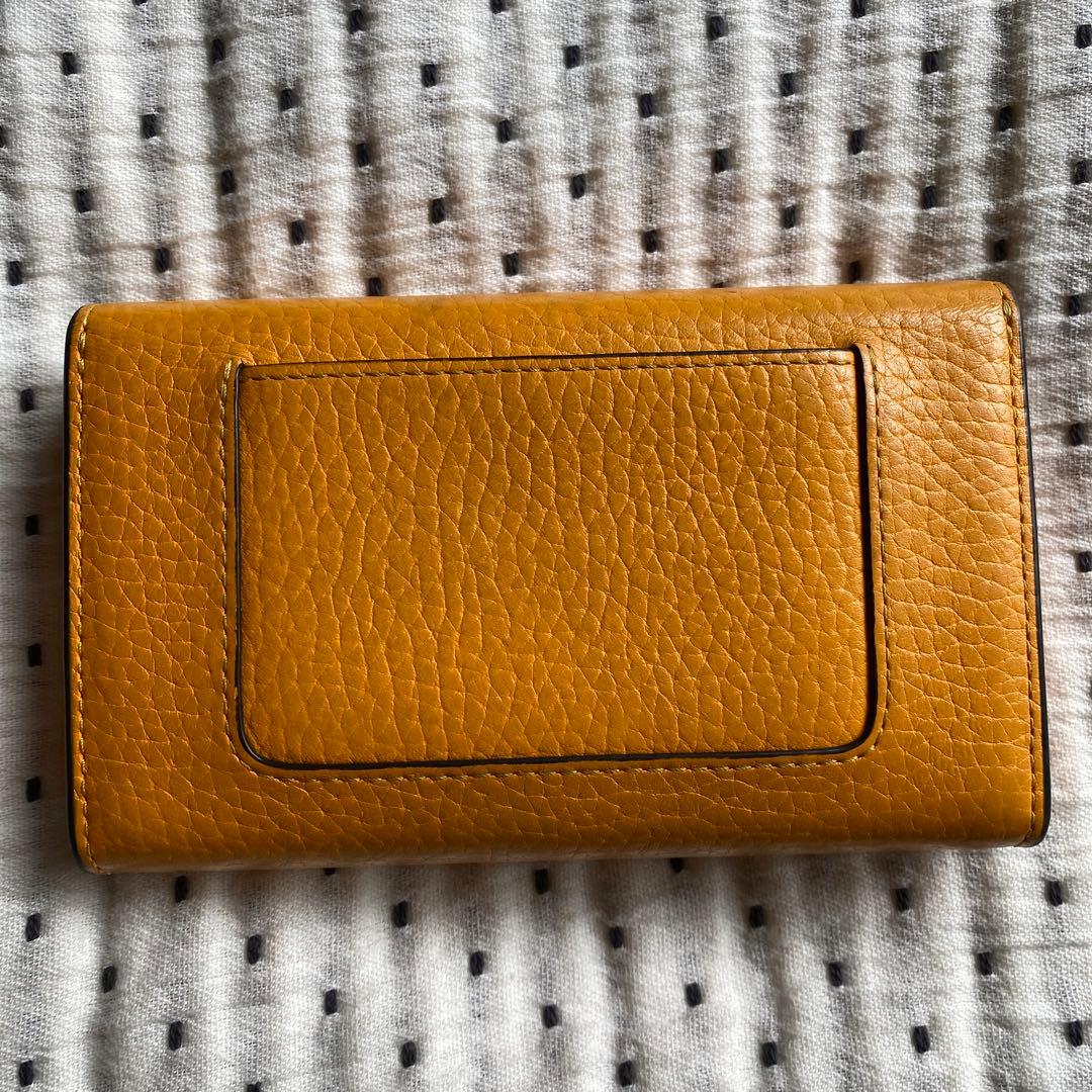 Mulberry レザー お財布 外ポケット付き