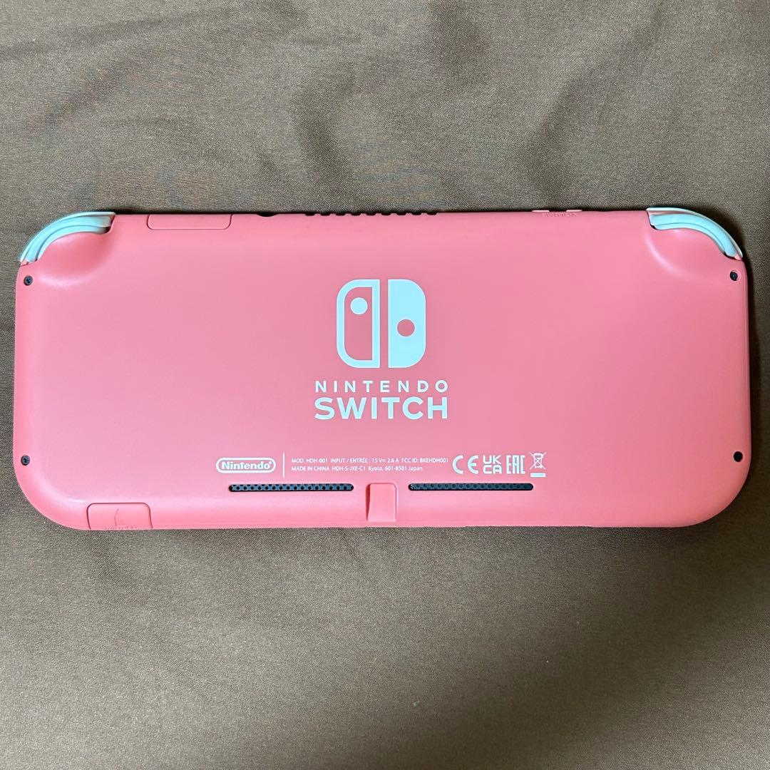 Nintendo Switch Lite コーラル　本体と充電器