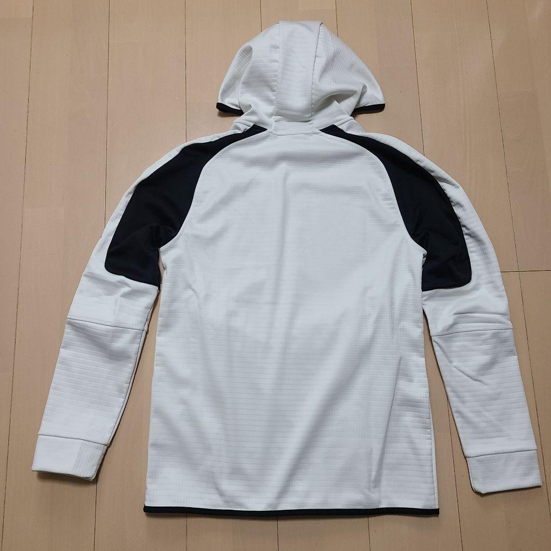 新品PUMAプルオーバーパーカー白M プーマメンズゴルフウェアアウター