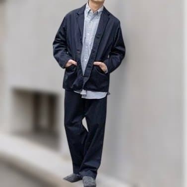 nanamica ナナミカ Chino Jacket チノジャケット ネイビー
