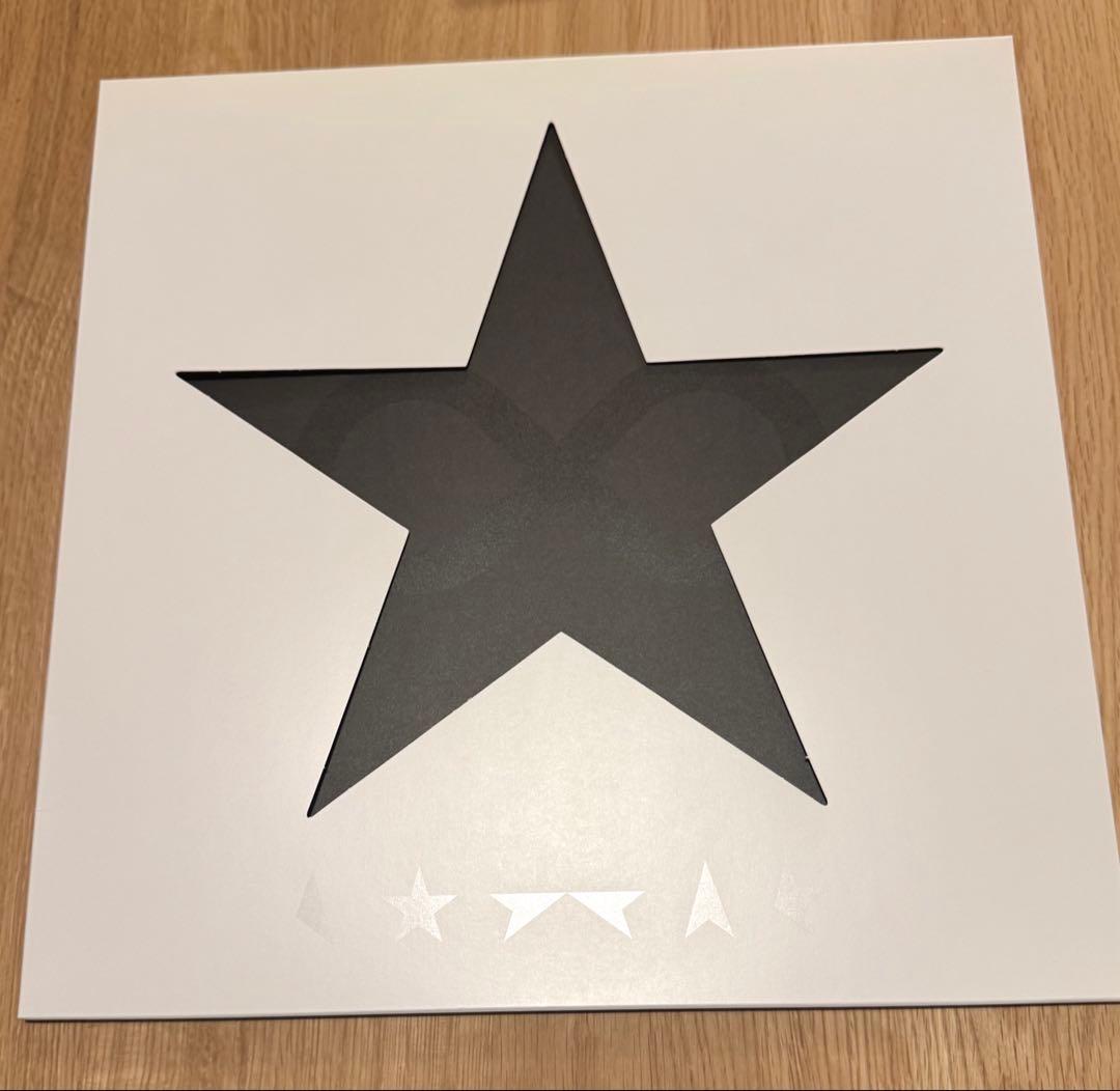 日本限定Blackstar DAVID BOWIEレコードJapan Red