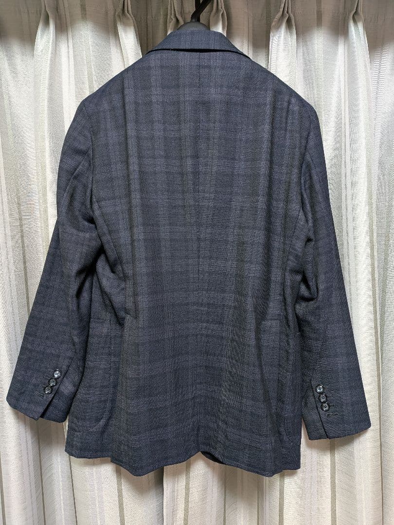 TAGLIATORE チェック柄ジャケット イタリア製 スーツ