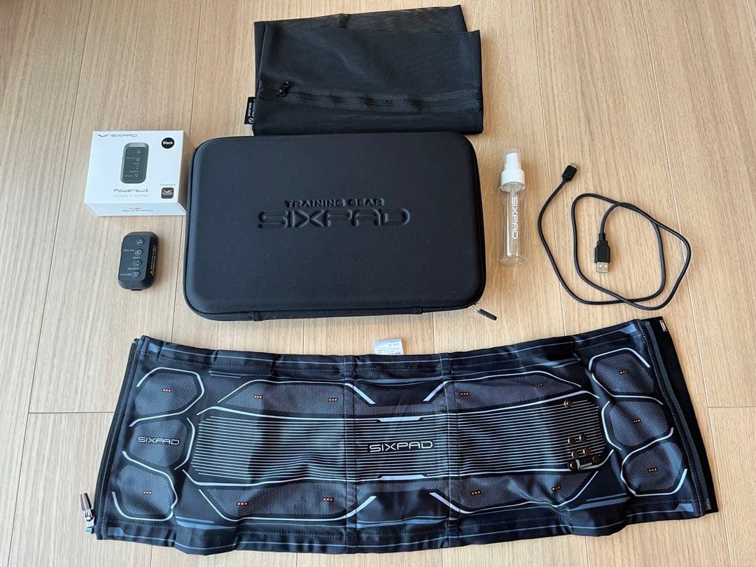SIXPAD シックスパッド パワースーツ コアベルト Ｓ　コントローラー付