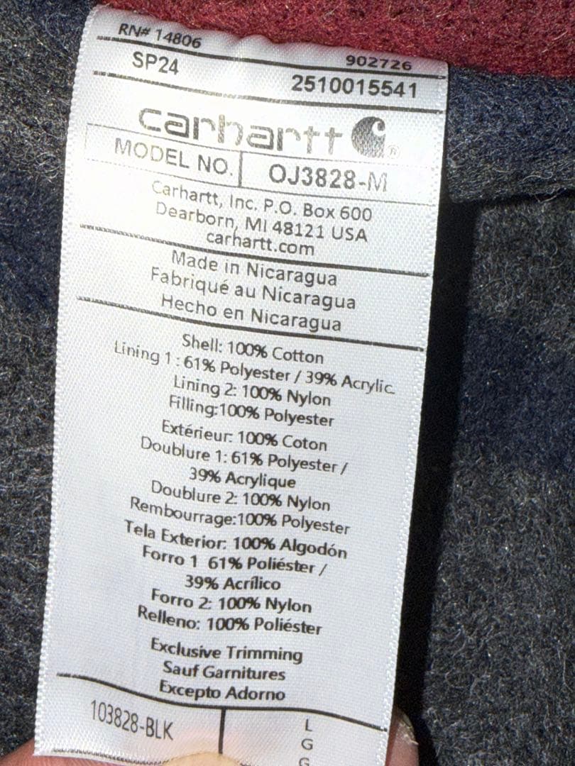 Carhartt デトロイトジャケット　Lサイズ